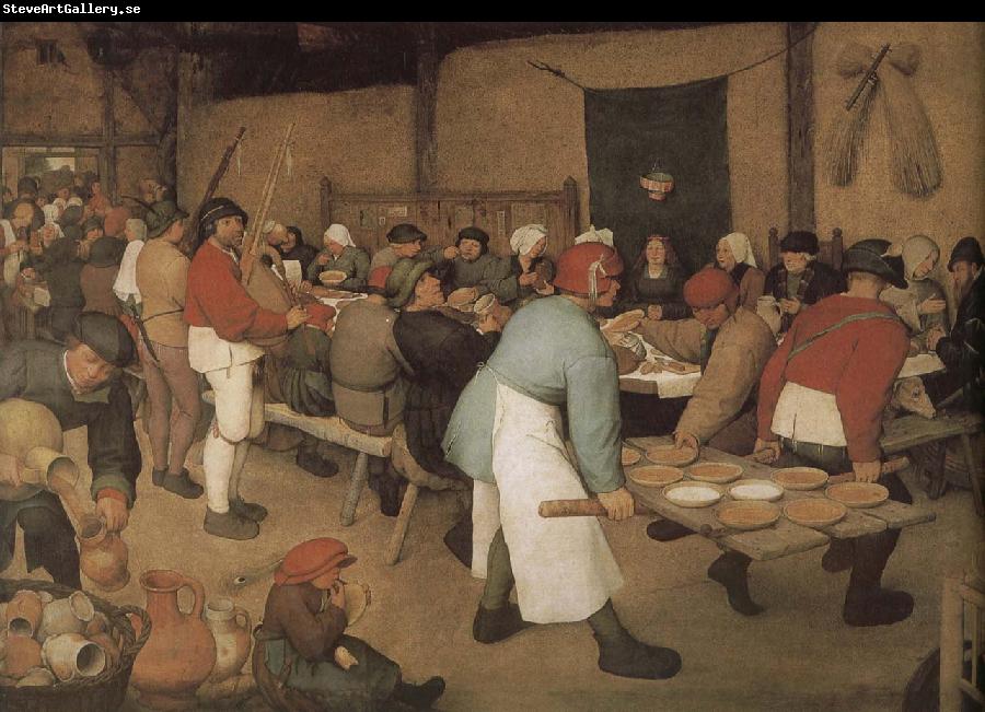 Pieter Bruegel Peasant wedding